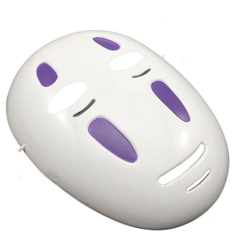 Away Spirited No Face Man Cosplay Costume Clothes Long Robe Mask Gloves Set Full
