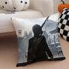 Shadow tTomb Raider Pillow Adventure Game Cushion Cover Throw Pillow Cover Hidden Button Durable Polyester Chair Cushion