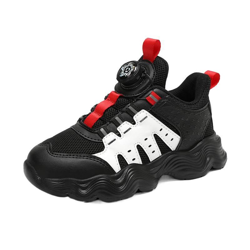 Classmates Boys breathable double mesh non-slip sneakers 2025 autumn new middle-aged and older children's casual shoes