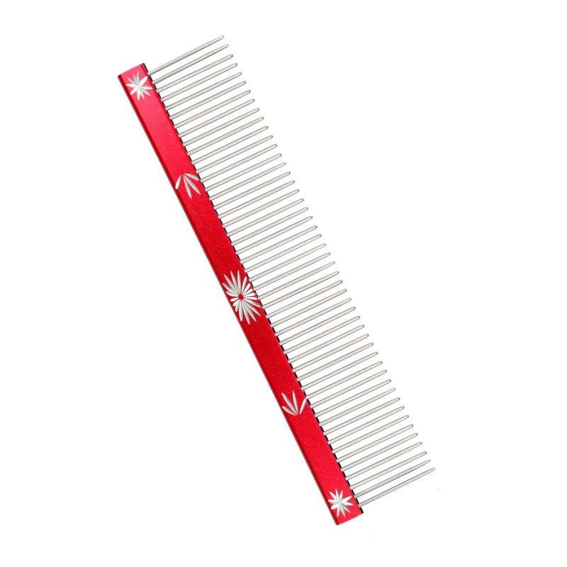 

20/25cm Pet Dog Color Combs Stainless Steel Quality Pets Dog Cat Grooming Brush Professional Styling And Pet Beauty Tools 20cm