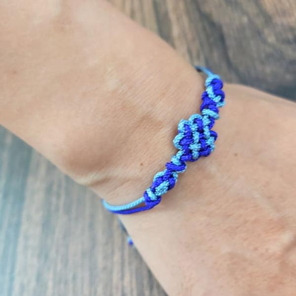 K-POP Demon Hunters Korean Blue Tiger Derpy Keyring Set, Knot Bracelet (3 Options)