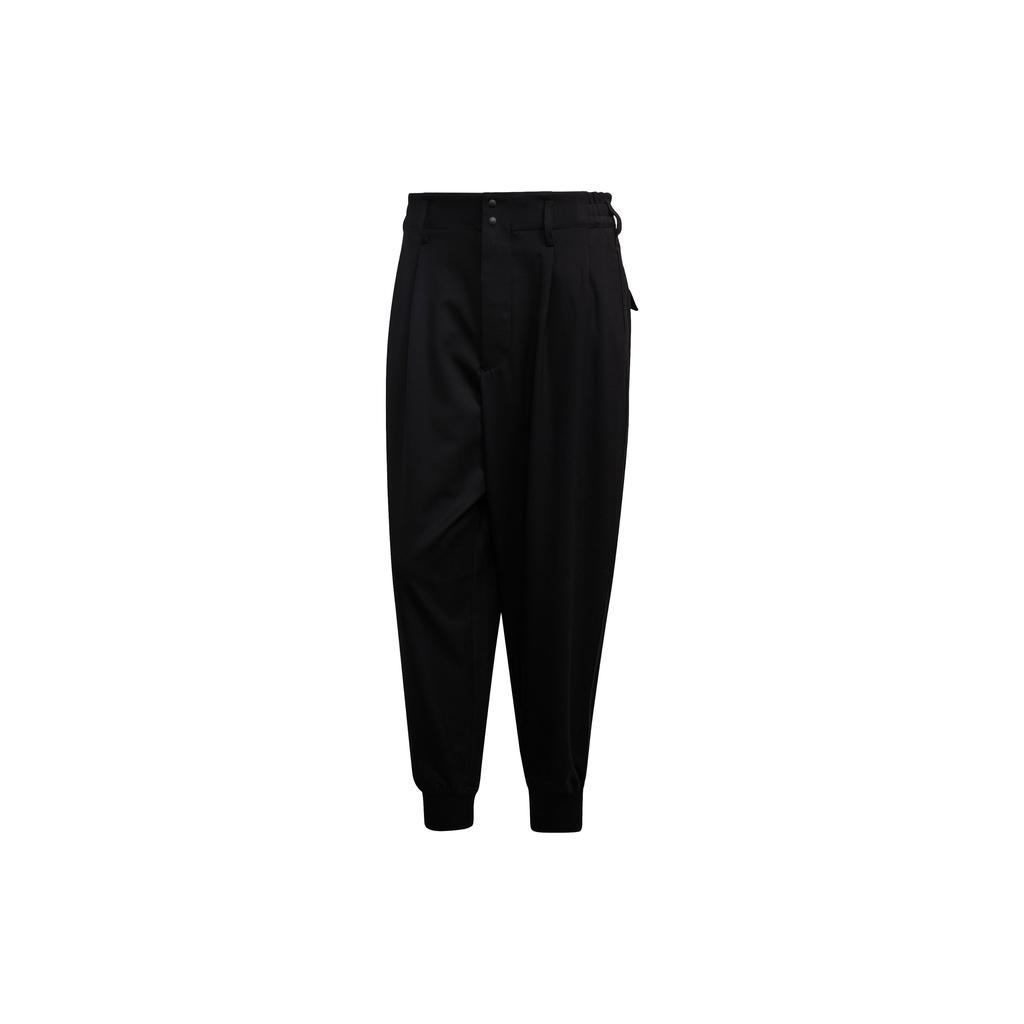 Y-3 Refined Wool Cuff Pant Black Men Bottoms GK4567