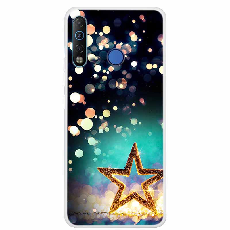 Phone Case For Tecno Camon 12 Air CC6 Case Silicone Soft TPU Back Cover For Tecno Camon 12 Case For TECNO Spark 4 Funda Cartoon