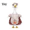 Polyester Goose Outfits for Thanksgiving Porch 23" Statue, Fall Maple Leaf Autumn Decor Courtyard Geese Pumpkin Clothes, Costume Yard Patio