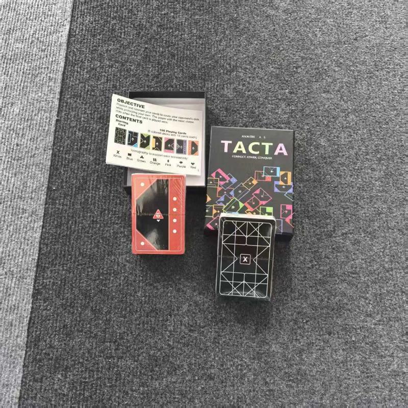 1 Set Tacta Masa Oyunu 2-6 Oyuncu Hızlı Tempolu Kart Oyunu Komik Strateji Şekil Eşleştirme Parti Oyunu Aile Toplantısı Eğlence Kartları