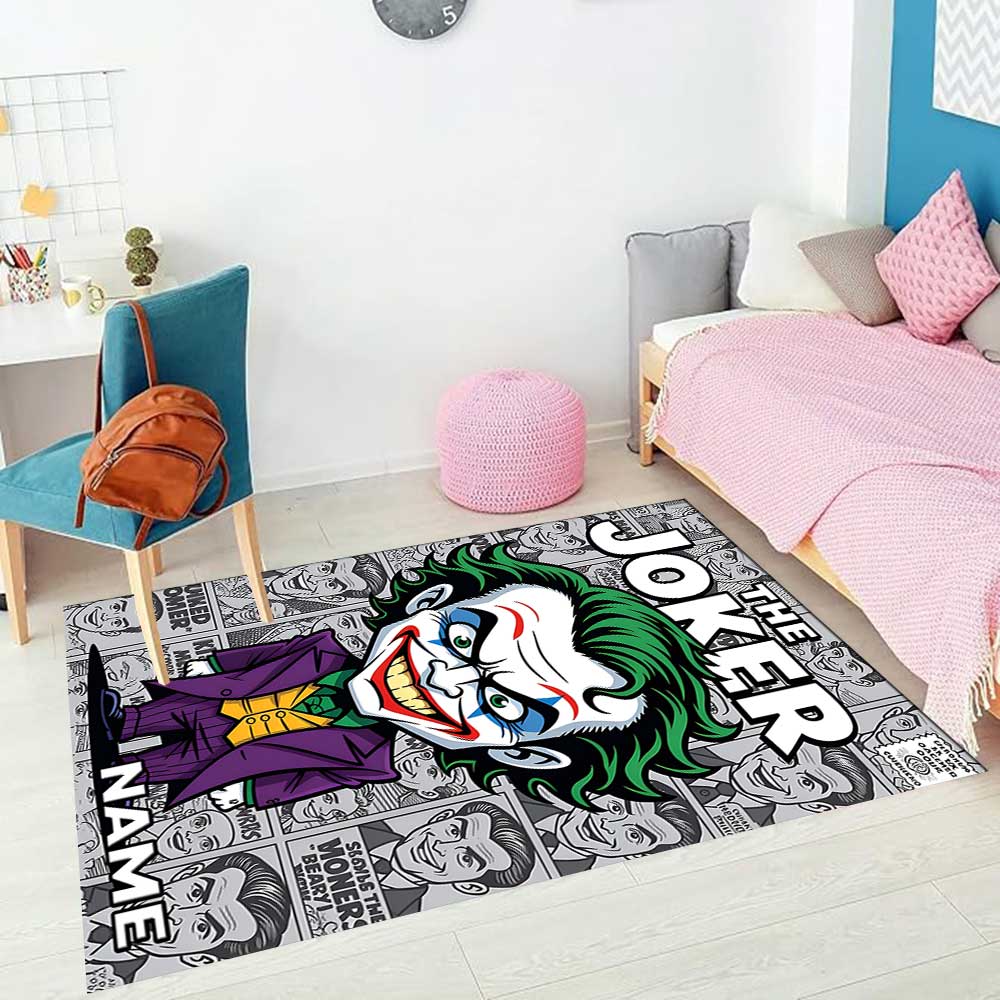 Warner Bros. Film (7) Personalizza il tuo tappeto con nome, cuscino per sedia da ufficio, regalo per camera da letto, soggiorno di casa.