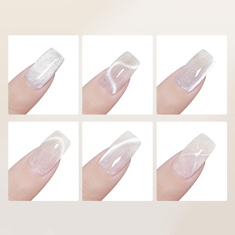 

Многофункциональный сильный магнит «кошачий глаз» Высококачественная деревянная ручка Цилиндрический магнитный инструмент для УФ/LED геля Двусторонний инструмент для нейл-арта