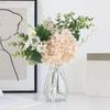 Realistic Hydrangea Flowers Plastic Flower Arrangement  Holiday Party Wedding