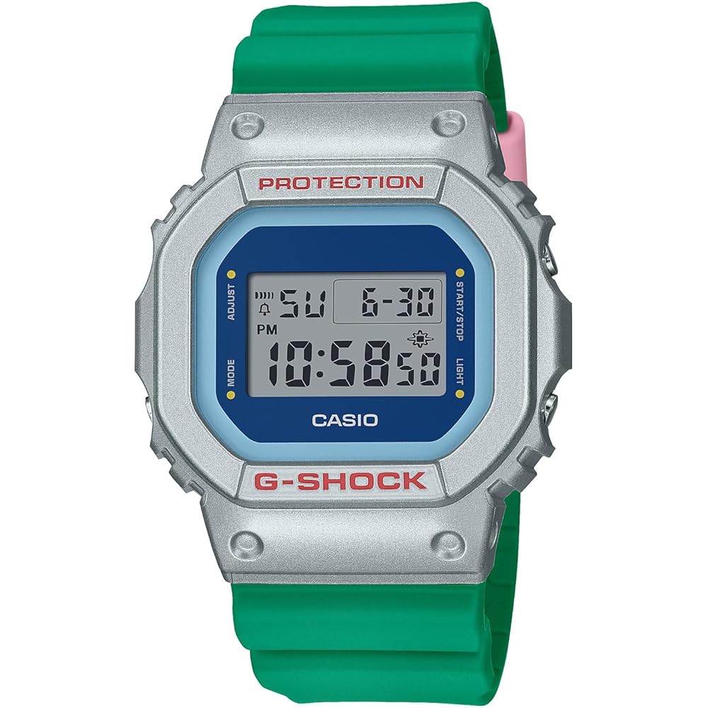 Casio G-Shock DW-5600EU-8A3JF Silver Digital Watch Water Resistant Shockproof