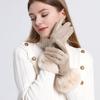 Xi Hong Women's Touchscreen Outdoor Suede Gloves