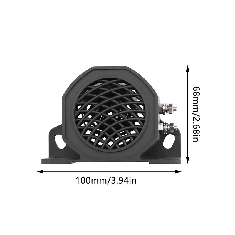 Sirena di Backup Beeper Buzzer Sonoro Allarme Avviso 105dB 12V 24V-80V Clacson per Auto Camion Veicolo Per Promemoria di Retromarcia del Veicolo