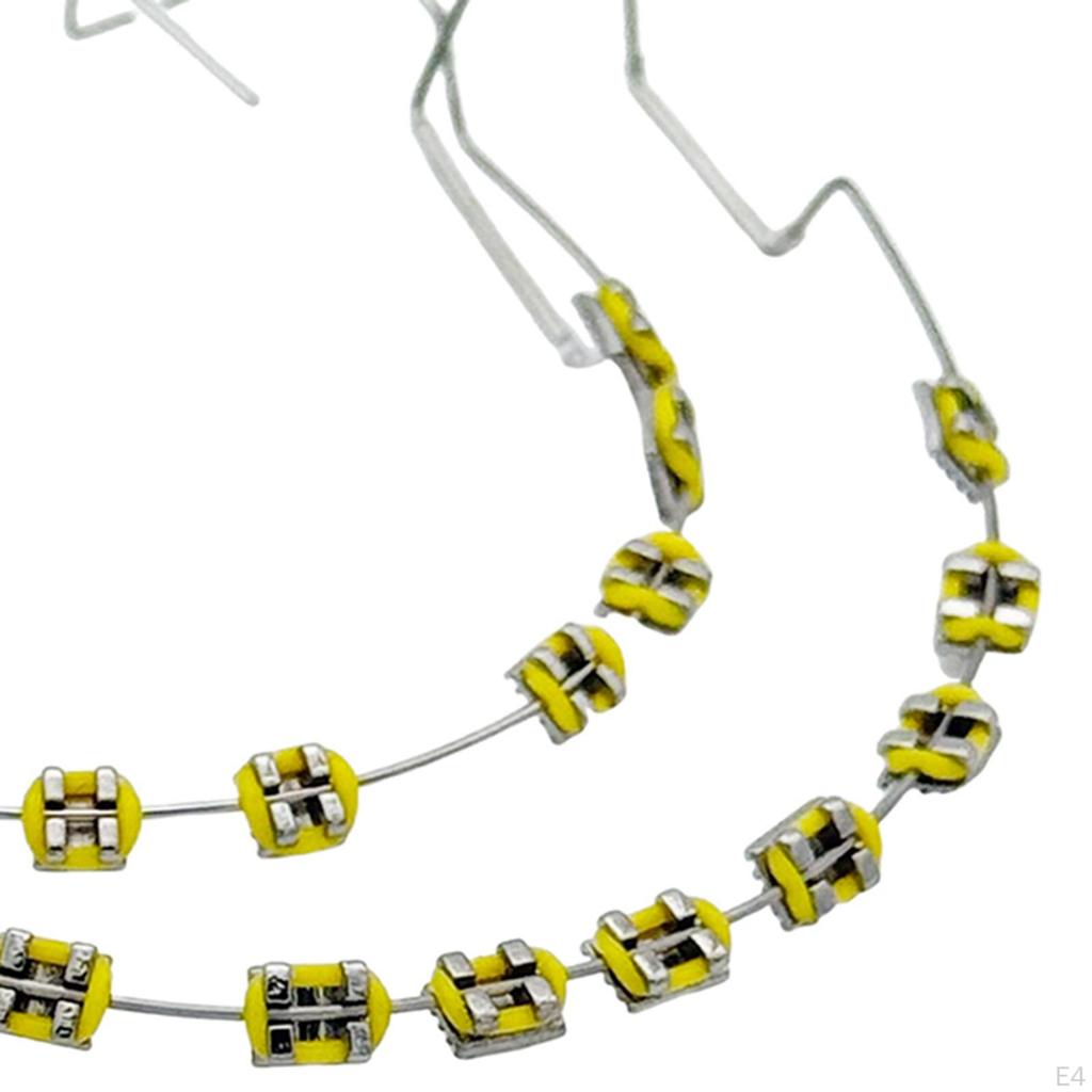 Temporary Tooth Decoration Decorative with Metal Wires Gift for Family