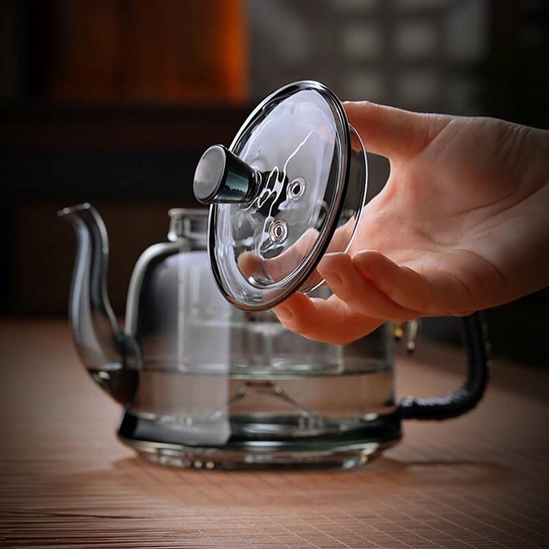 Quandu Glass Steaming & Boiling Teapot