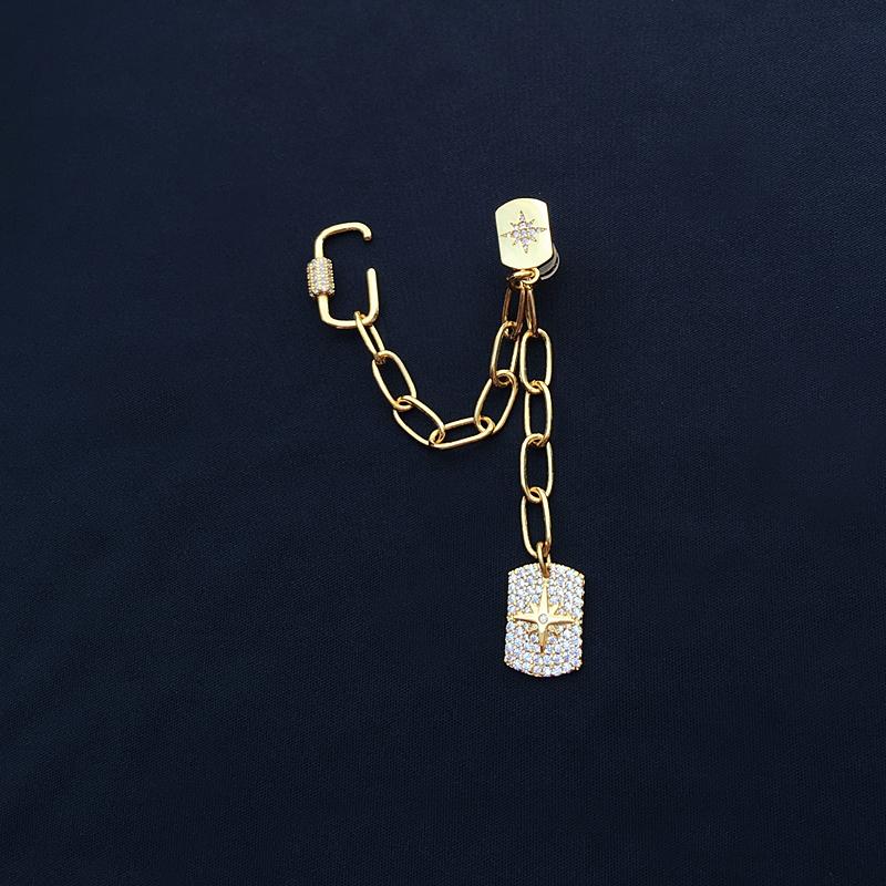 Cheap Drop Earrings S925 Sterling Silver Long Earrings Love Star Hanger