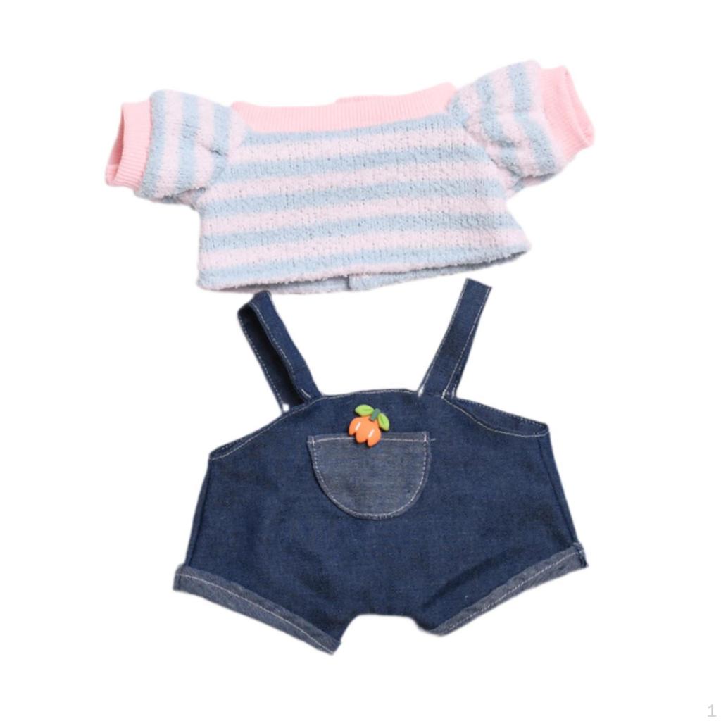14.96inch Doll Clothes Outifit Handmade Soft Photo Props Dress Up Toy Trendy Cute