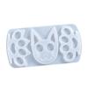 Poppy DIY Cat Face Resin Keychain Mold & Finger Armor Silicone Mold Set