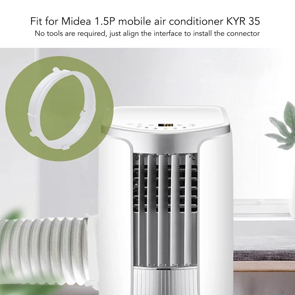 Conditioner Hose Connector  Conditioner Exhaust Duct Interface Efficient Cooling System Washable Adjustable for Room