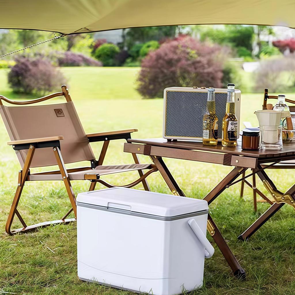 HZT Cooler Box, 5L, Compact, Insulated, Ultra-Lightweight, Hard Cooler, Fishing Cooler, Easy To Clean, Perfect for Camping, Fishing, Sports Days,