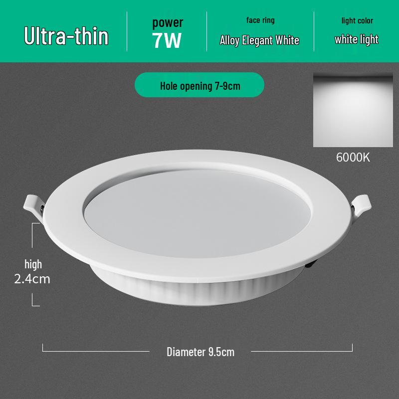 LED Einbaustrahler: 4-Zoll, 5-Zoll und 6-Zoll Optionen; 12, 15, & 18 Watt; Passt für 15 cm Öffnungen