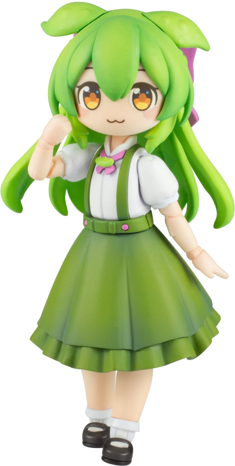 

PM Office A Plafia Ojousama Plastic Model Approximately 104mm PP244 Zundamon, 1/12 Scale, Pre-Colored Kit, Tall,