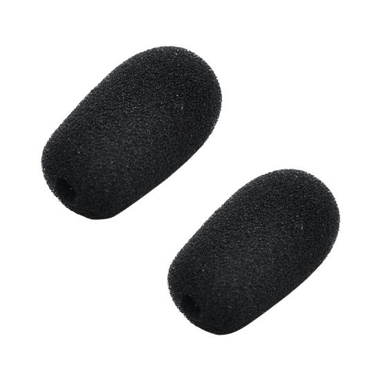 1 Pair Ear Pads Easy Installation Skin-friendly Sponge Earphone Ear Pads for Vxi BlueParrott B450-XT B450XT Headset