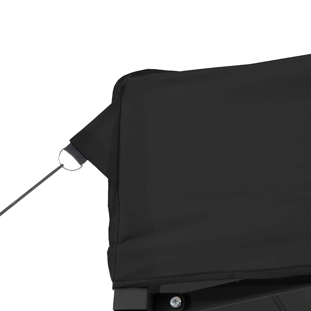 Vidaxl Namiot Imprezowy Typu Pop-Up Z 4 Ściankami, Czarny