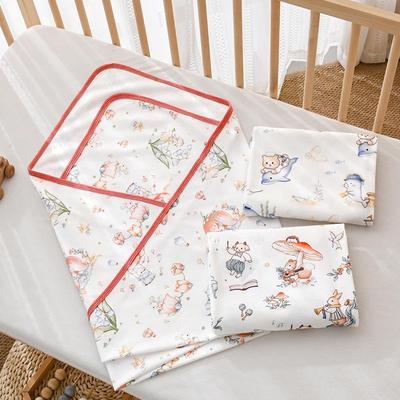 Breathable Pure Cotton Newborn Swaddle Blanket, Thin To Prevent Startle Reflex, Infant Type A.