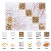 24 Grid Pearl Soft Pottery Sheet Letter Bead Accessories Kit Handmade Diy Beaded Bracelet Necklace Jewelry Accessories