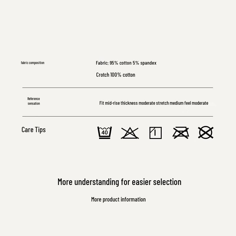 Ubras Women's Mid-Rise 7A Antibacterial Cotton Briefs (3-Pack)