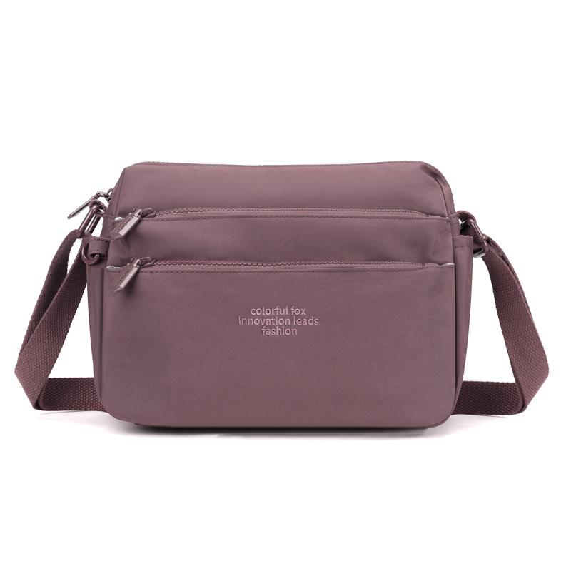 Women's Fashion Trend Shoulder Bag Anti-splashing Multi-layer Casual Messenger Bag