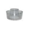JCB Air Pre-Cleaner Bowl Assembly D3NN9A660E 81824759 81836784 86620242 for Ford New Holland Massey Ferguson Inlet OD 2.50 Inch,7 Inch