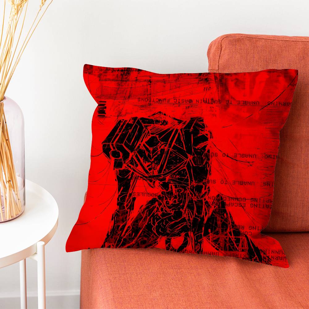 UULTRAKILL Game Pillow Case Plush Fabric Soft DoubleSided Printed Sofa Warm Winter Home Gift Cushion Cover