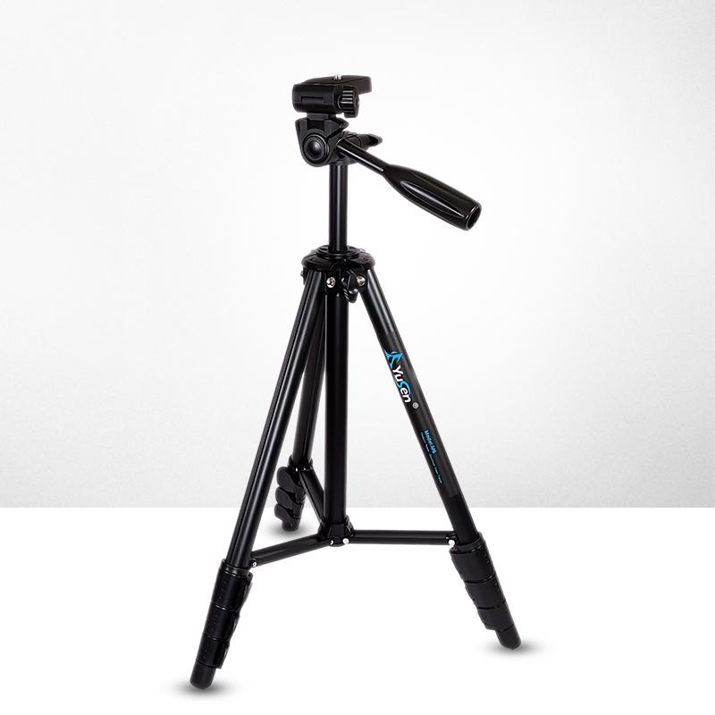 Aluminum Camera Tripod Heavy Duty Professional Tripod Stand for DSLR Cameras Smartphones Travel Tripod With 360° Pan Head