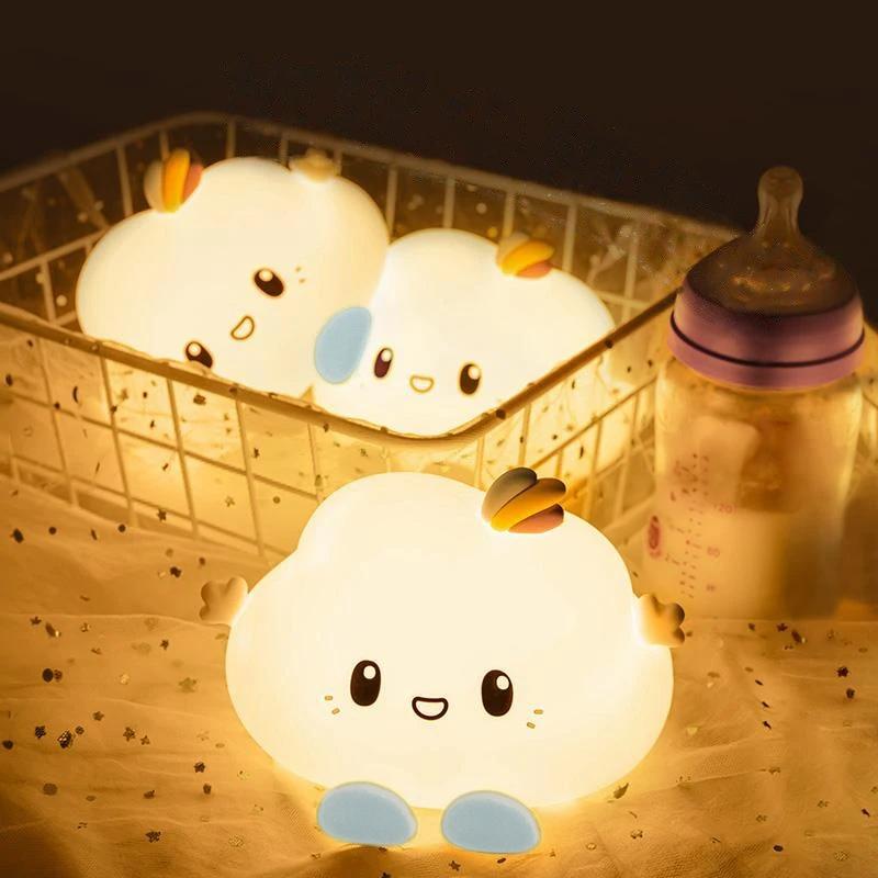 Silicone Cloud RGB LED Night Light