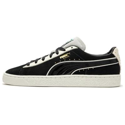 Édition Collectionneur Daim - Baskets Unisexes Noires Puma-Noir Blanc Chaud 393255-01