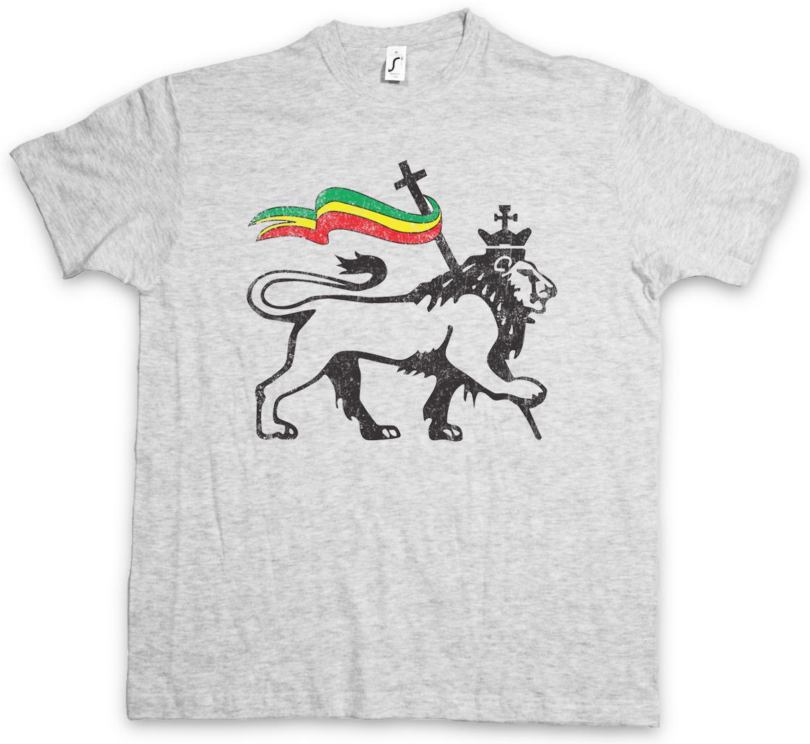 LION OF JUDAH II T-SHIRT Bob Rasta Reggae Marley Jamaica Rastafari Irie Ska XXXXL
