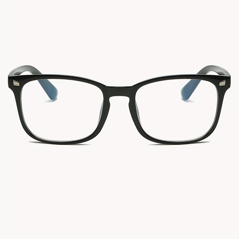 2 Pairs of Women's Square Anti Blue Light Glasses