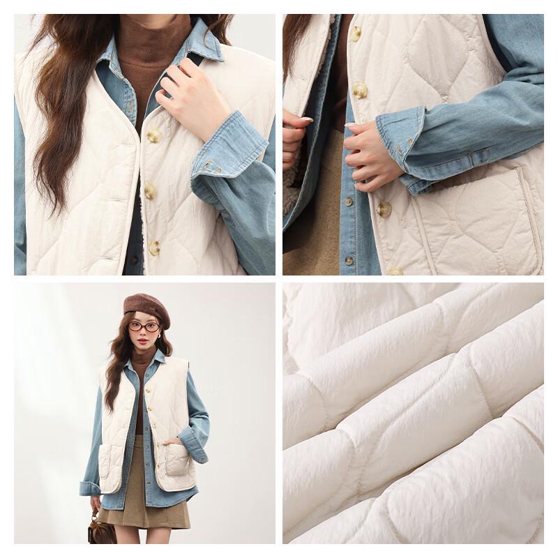 MJ STYLE Reversible Lambswool Vest