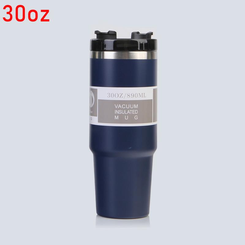 Cups 30/40oz Stainless Steel Car Bottle Large Capacity Water Cup Thermos for Home Car Cold-resistant Bottle Insulated Travel Mug