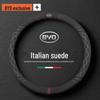 BYD Steering Wheel Cover for Tang, Song, Qin Plus, Han, Yuan, proMAX, Dolphin EV - Suede Grip Cover