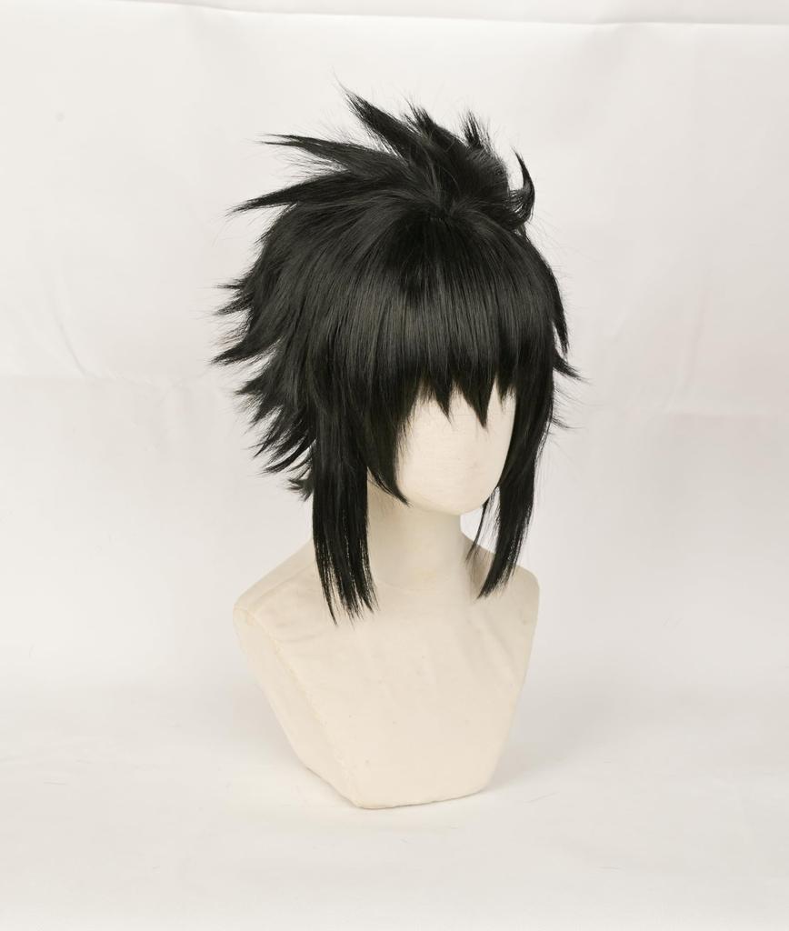 SUNXXCOS Naruto Cosplay Wig, Heat-Resistant, Costume Accessory (Uchiha Sasuke)