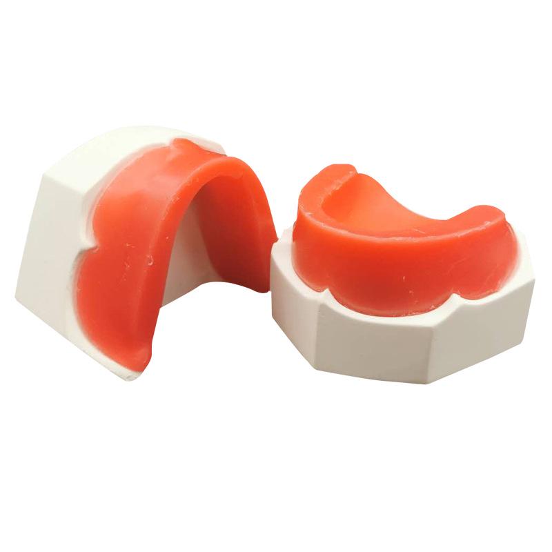 Dental Edentulous Wax Rim Model - Student Practice Denture Base
