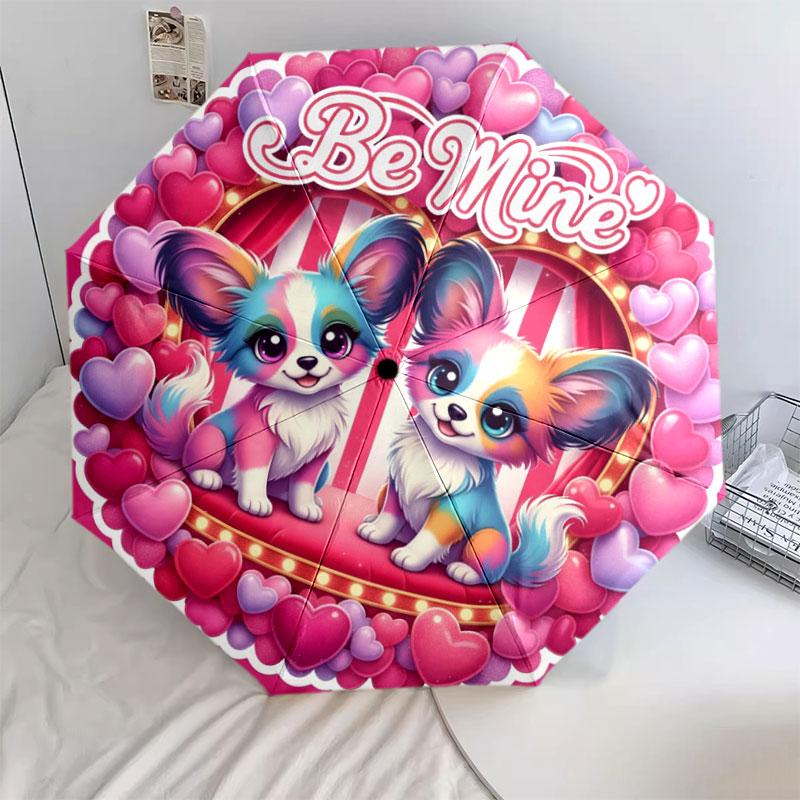 

Circusdog Pattern Pattern New Style Umbrella, 1 Piece Automatic Folding Umbrella, Portable Travel Umbrella, Outdoor Umbrella, Birthday Gift