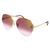 Cartier Panthere De Cartier Red Multi Treatment Pilot Ladies Sunglasses Ct0355s 003 64