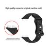 Huawei Band 10 Silikonarmband mit Achter- und Schmetterlingsschließe, Kompatibel mit Band 8 und 9.
