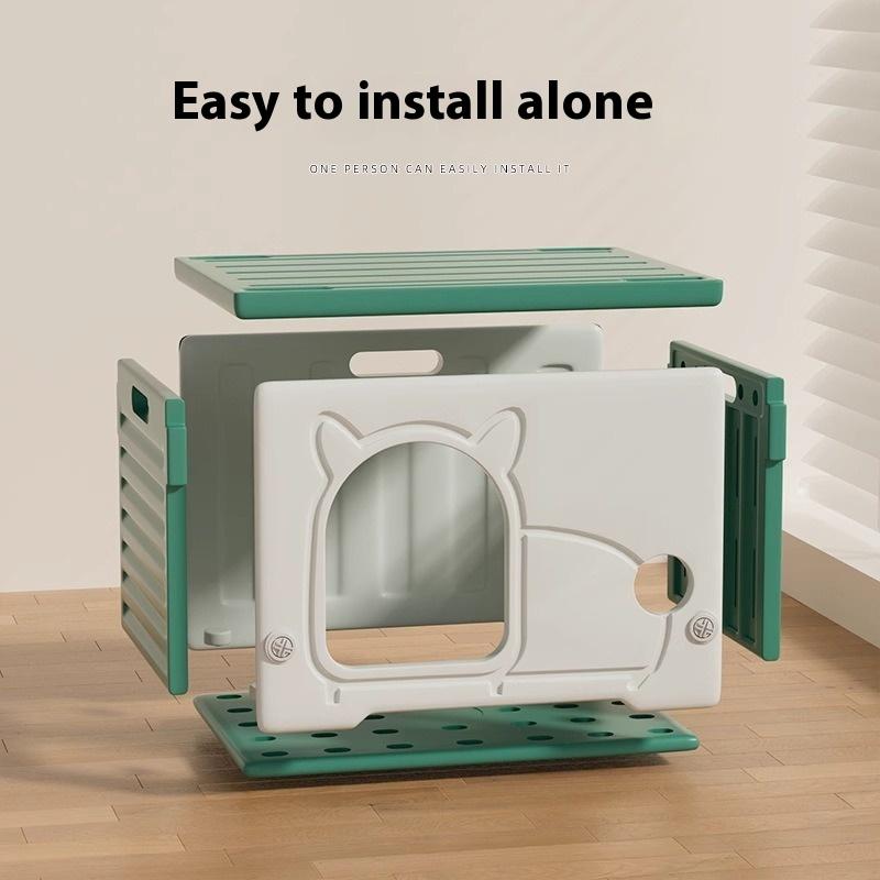 Outdoor House Waterproof Elter for Stray S Closed Kit Cottage All-Season Universal Pet Supplies