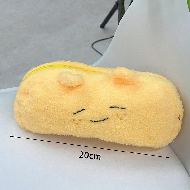 Oryginalny Pluszowy Piórnik Uroczy Ins Wielofunkcyjny Torba do Przechowywania o Dużej Pojemności Torba na Artykuły Papiernicze dla Ucznia Piórnik Szkolny