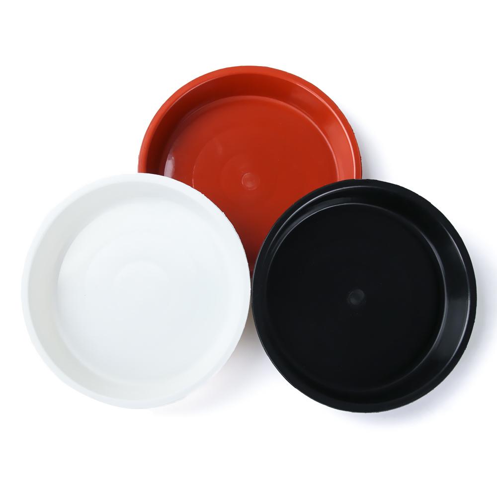 3Pcs Plastic Flower Pot Durable Plastic Tray Saucers Plant Saucer Drip Trays Indoor Outdoor