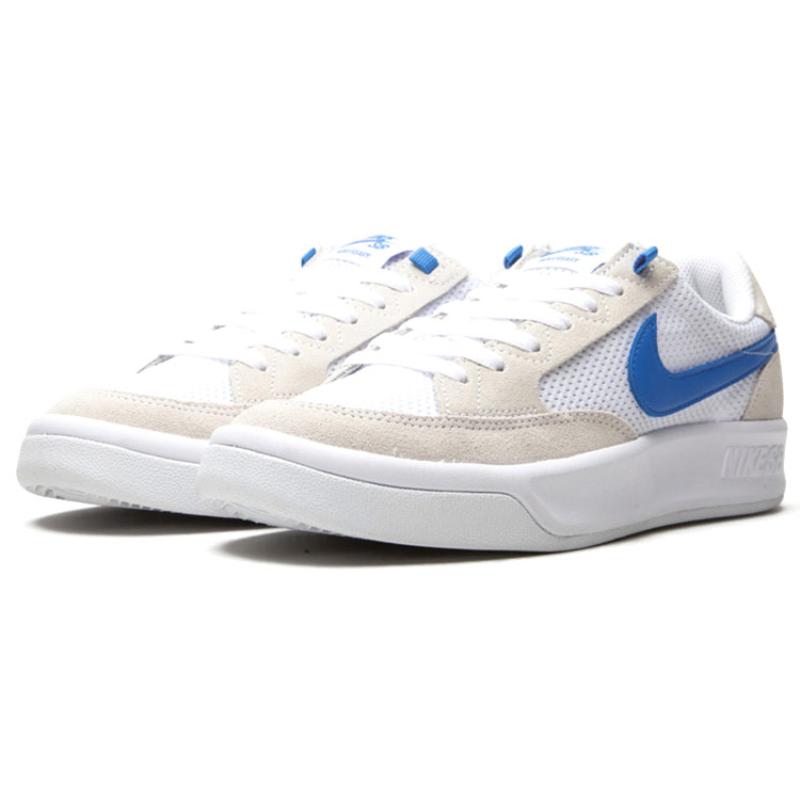 Nike Sb Adversary White Photo Blue Skateboard Shoes CJ0887-103
