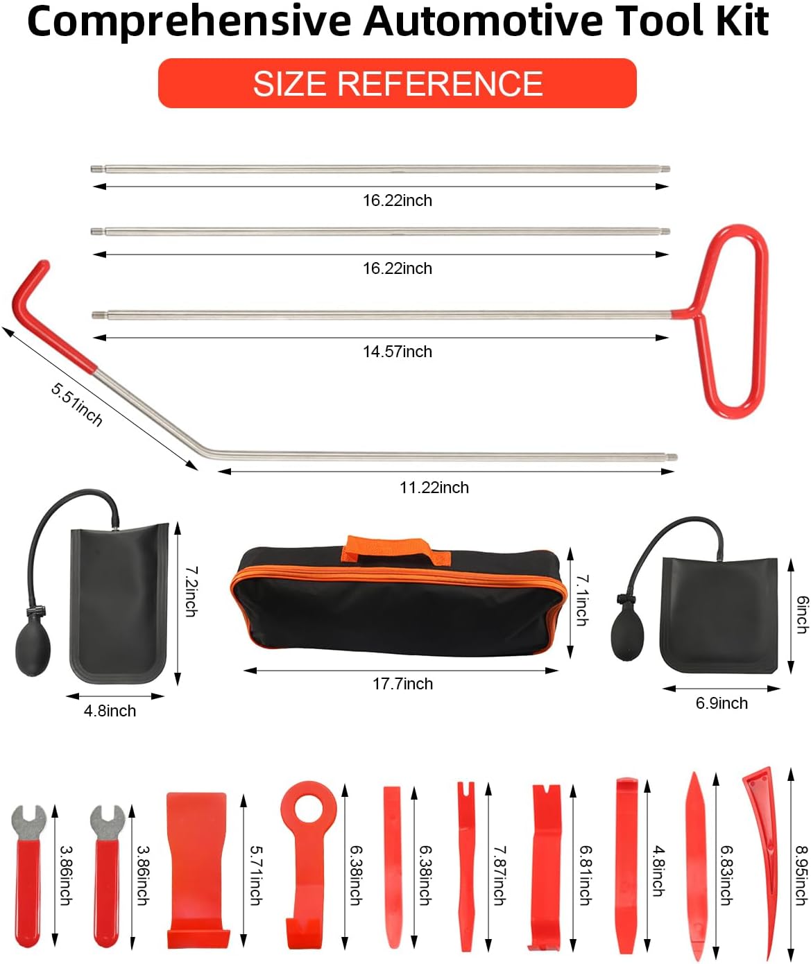 

Portable Repair Tools, Stainless Steel Pin Puller Tool Set, 16PCS Accessories United States